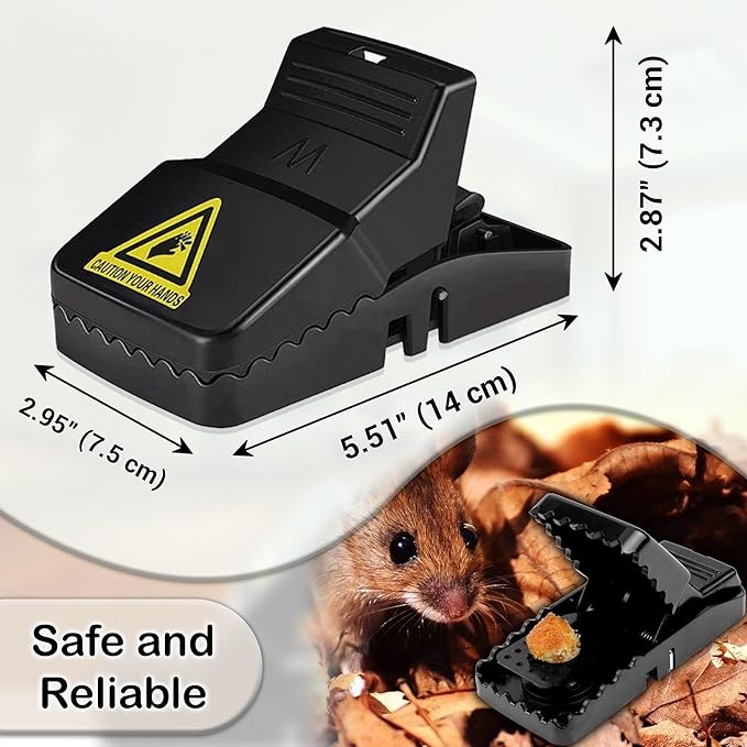 COSPIZO Heavy Duty Mouse Trap ( Pack of 4 )